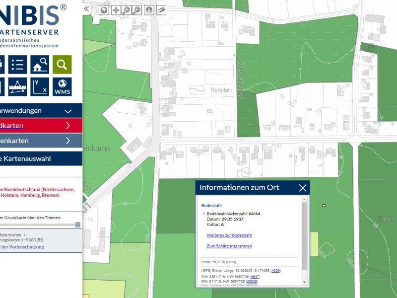 1 ha Ackerland bei Magelsen (LK Nienburg) – gute Bodengüte, Randlage, arrondierungsfähig